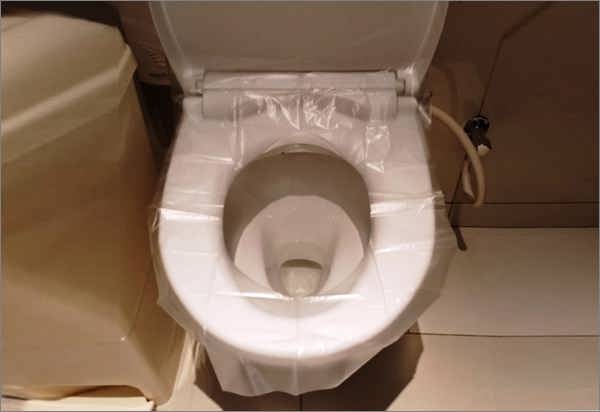 محافظ یکبار مصرف توالت فرنگی