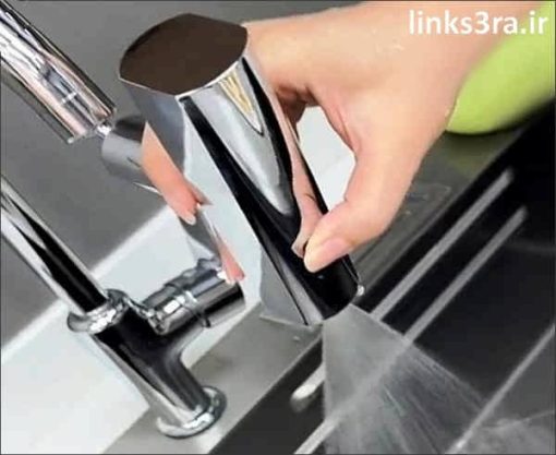 خرید سر شیر آب آبشاری بزرگ 4 حالته - تصویر 2